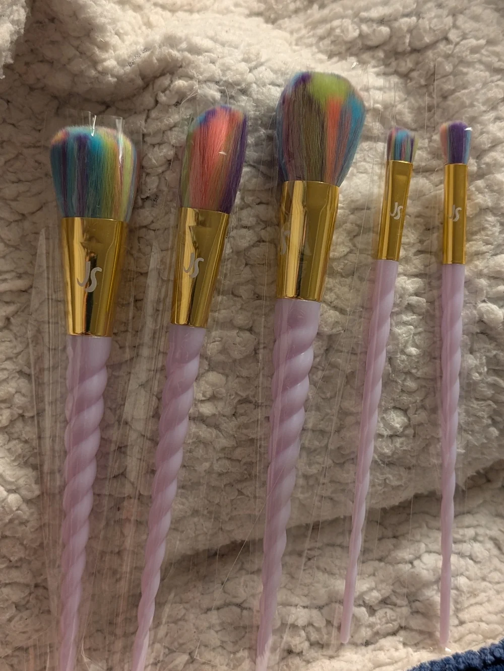New 5 Piece Unicorn Makeup Brushes